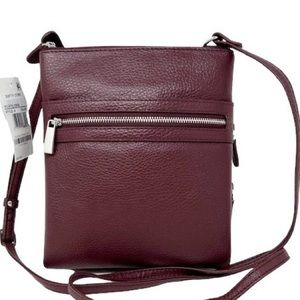 NEW Giani Bernini Genuine Leather Crossbody Bag
